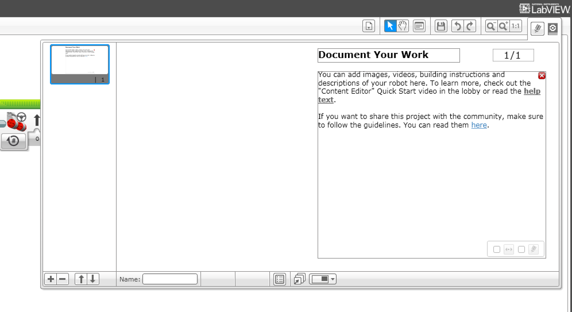 Edition dans le Content Editor